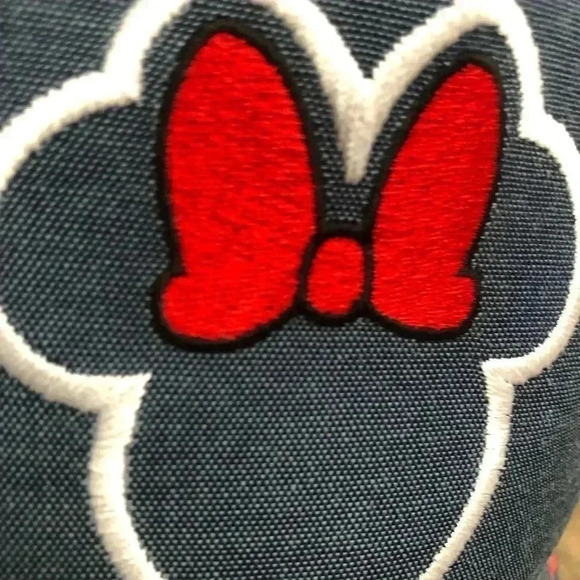 Disney Minnie Mouse Multi Bow Snapback Baseball Cap Adjustable - one size - Picture 2 of 7